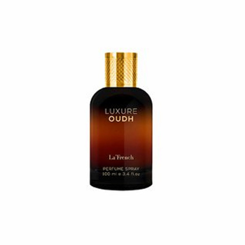 La French Luxure Oud, a Luxurious Perfume blended with mixture of Oudh, Rose and Agarwood, Eau De Parfum 100ml for Men