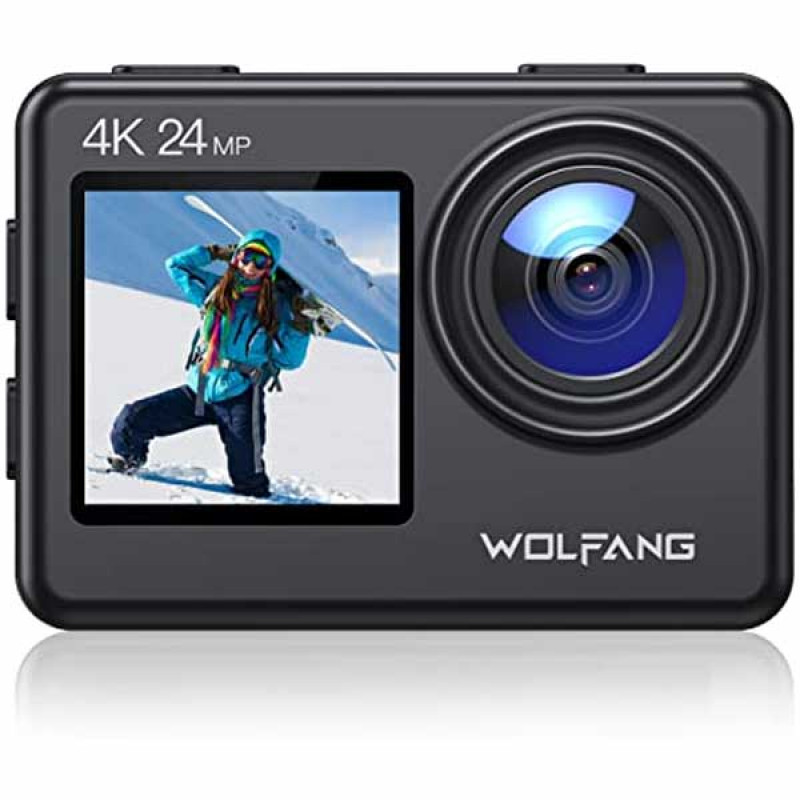 WOLFANG GA200 Action Camera 4K 24MP Waterproof 40M Underwater Camera